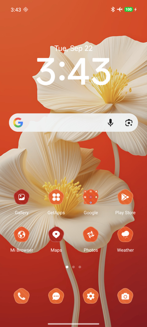 White Flower screenshot