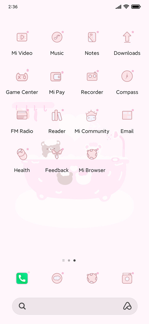 Pink diary screenshot
