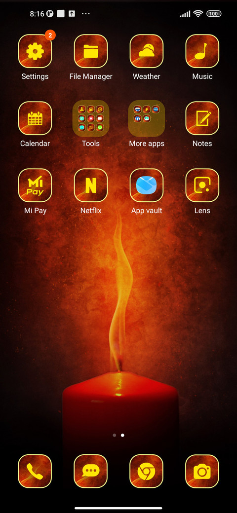 fire candle screenshot