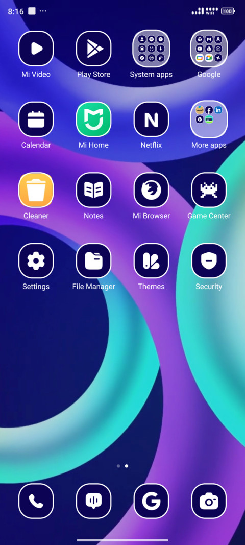 Gradient Rings screenshot