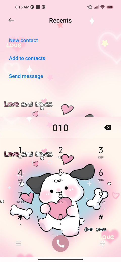 Cream cute screenshot