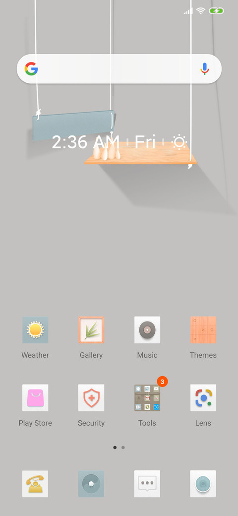 Quiet screenshot