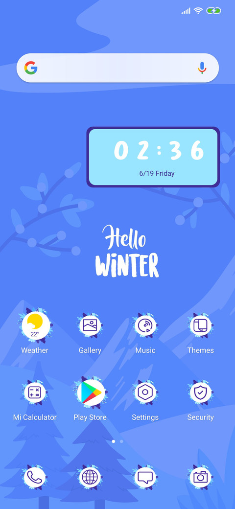 Winter - Minimal_3MDS screenshot