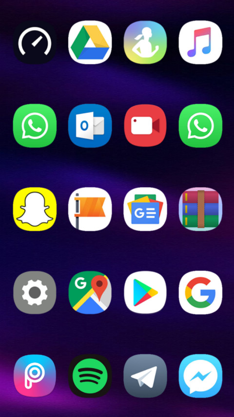 One UI DARK_DWM19 screenshot