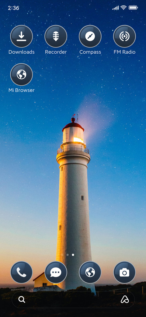 Lighthouse screenshot