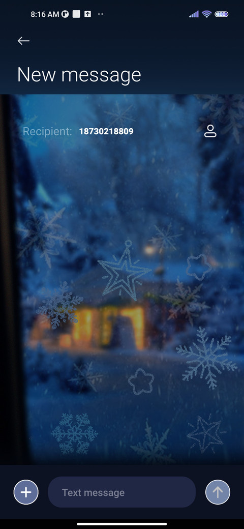 Winter Snowflakes screenshot