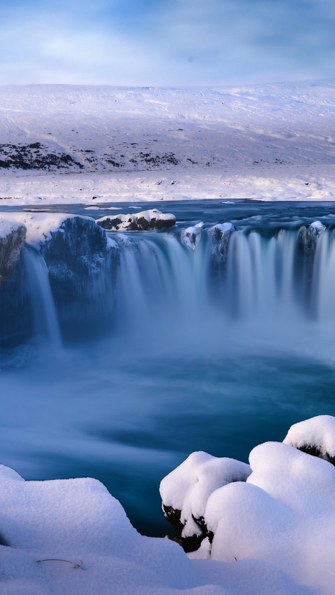 The waterfall of the gods in iceland screenshot