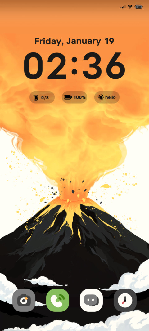 Volcano screenshot