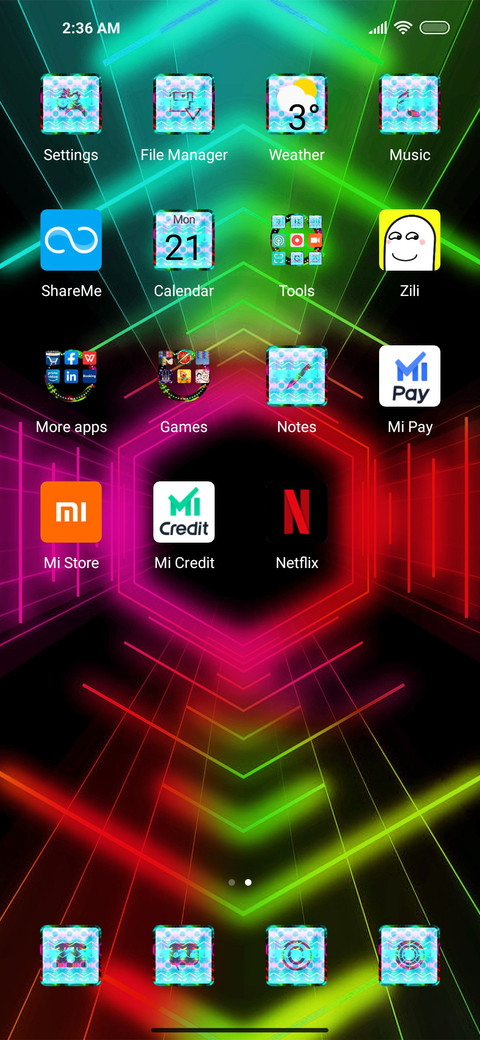 Fluorescent Tunnel screenshot