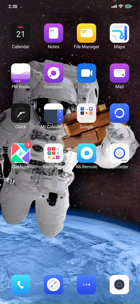 Astronout Book screenshot