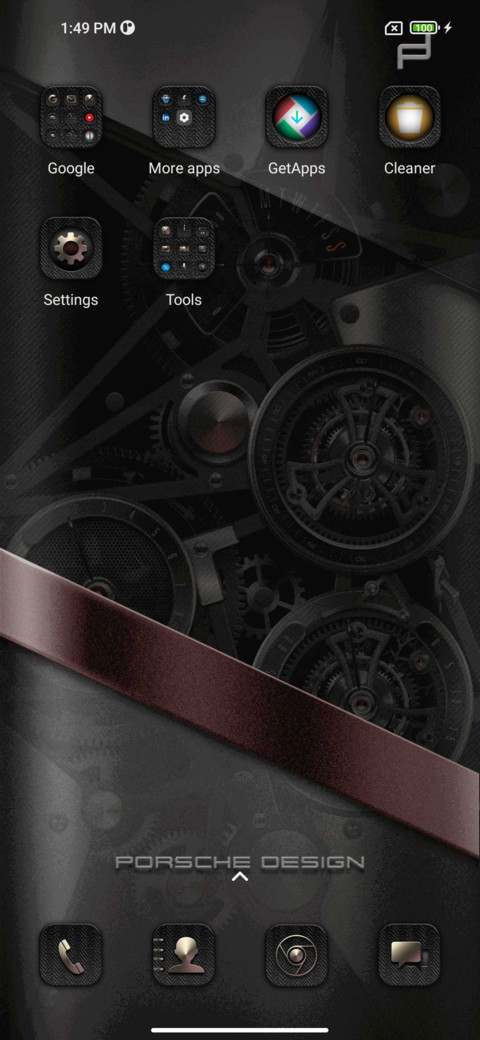 modern clock screenshot