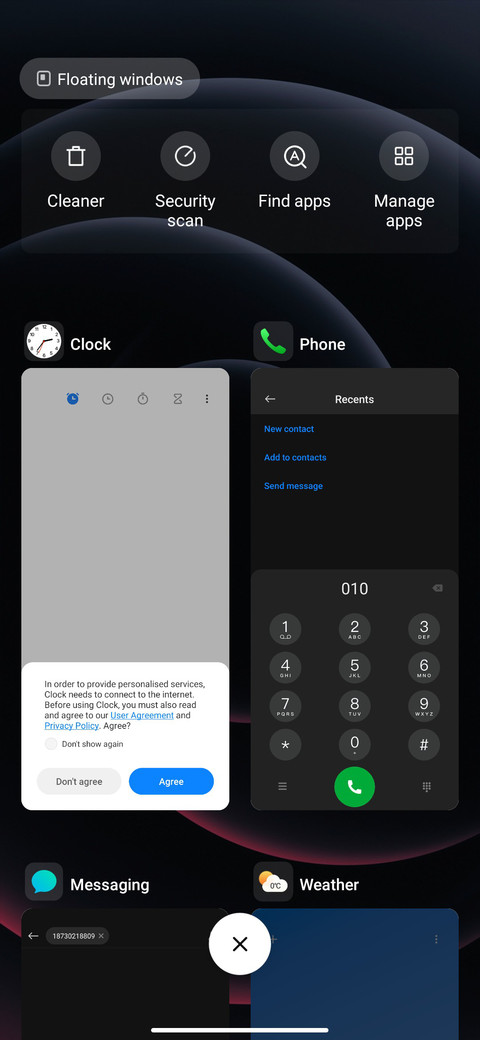 DARK  Phone  screenshot