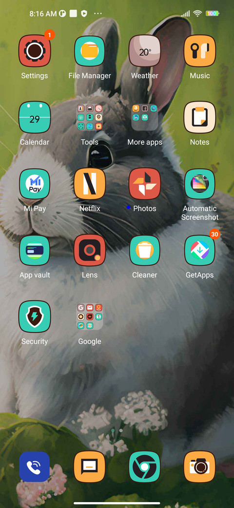 Foraging rabbit screenshot