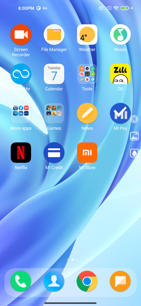 Rounded screenshot