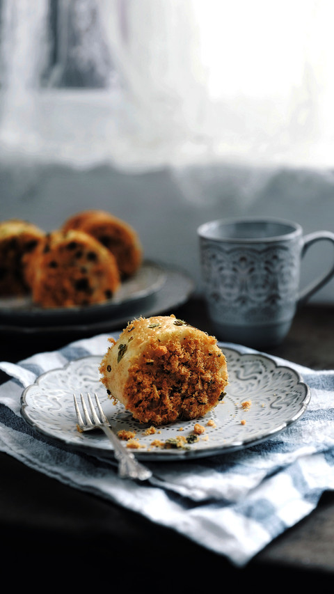 Crispy and delicious meat floss scallops screenshot