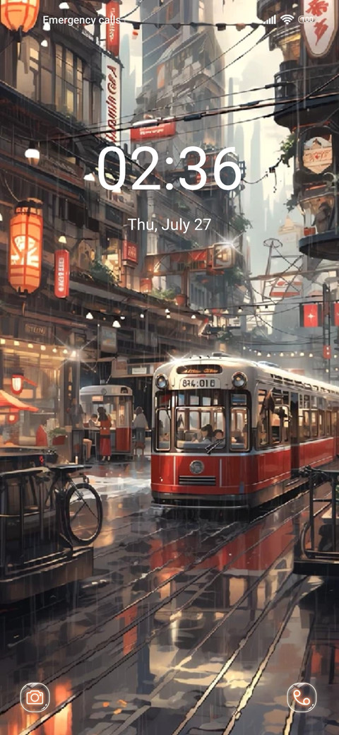 Rainy Night Street screenshot