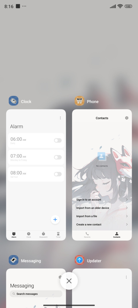 Fox faced girl screenshot