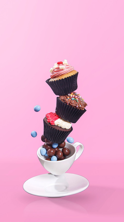 Cupcakes and choco balls in a cup2 screenshot