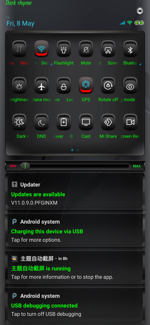 Dark rhyme Pie V11 screenshot
