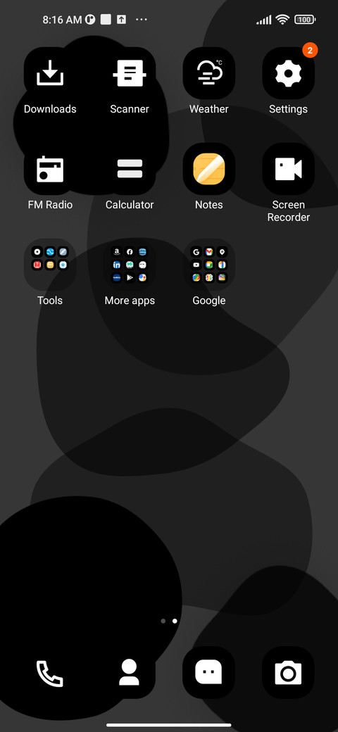 Dark X Plus screenshot