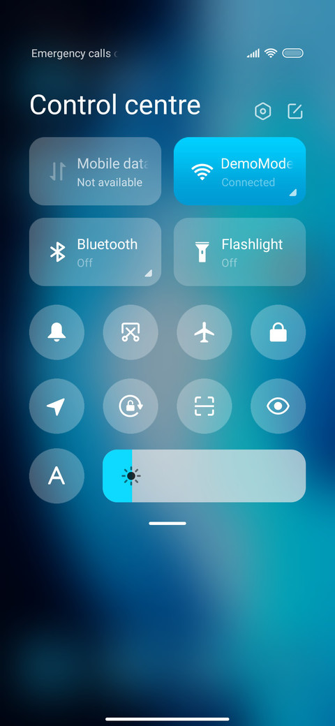 Turquoise tri screenshot