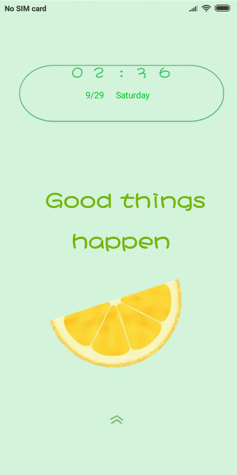 Summer oranges screenshot
