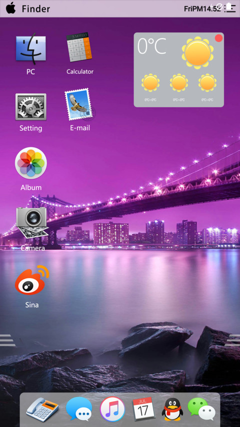Desktop OS screenshot