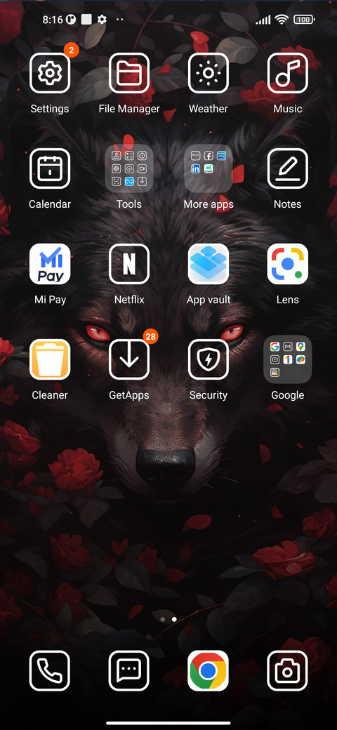Wolf and Rose screenshot