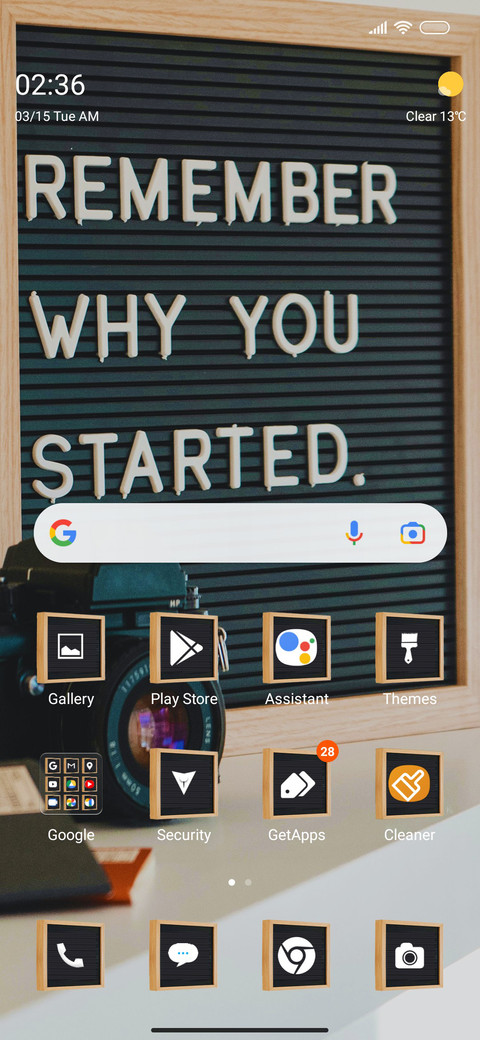 Quote tri screenshot