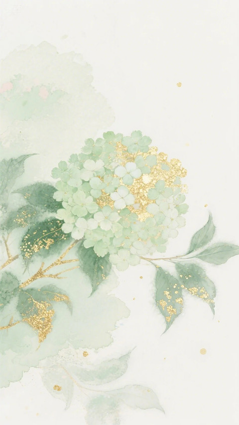 岩彩载夏 一半青绿一半金 screenshot