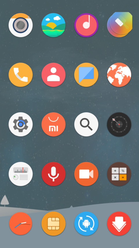 gray simple ui screenshot