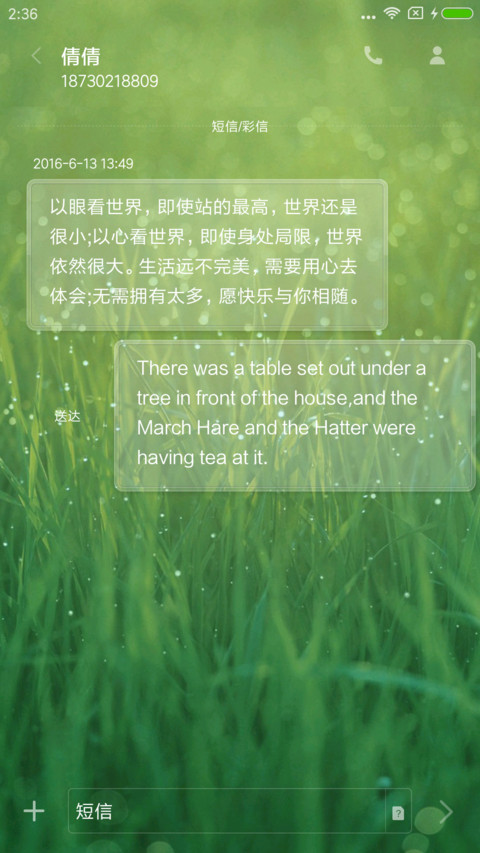 清新绿 screenshot