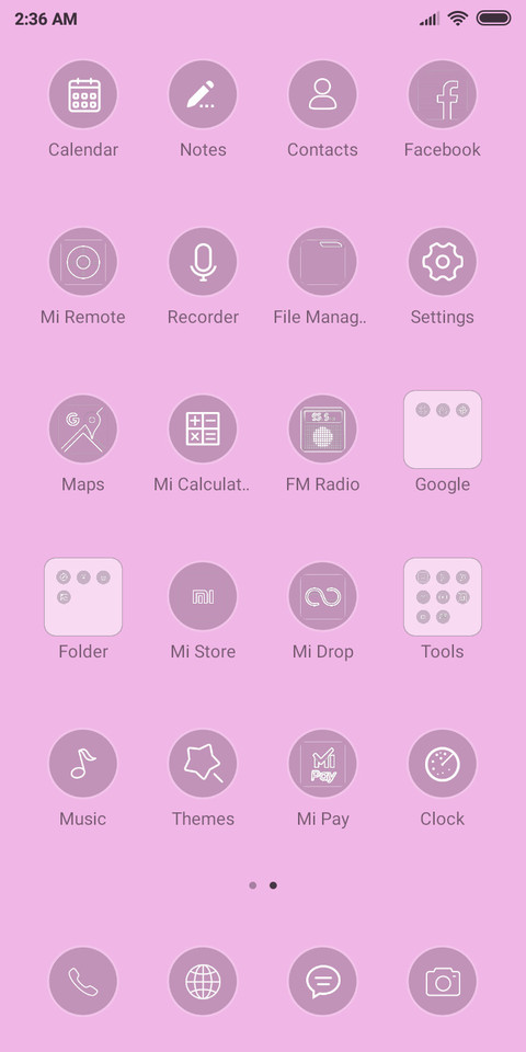 Pink Design screenshot