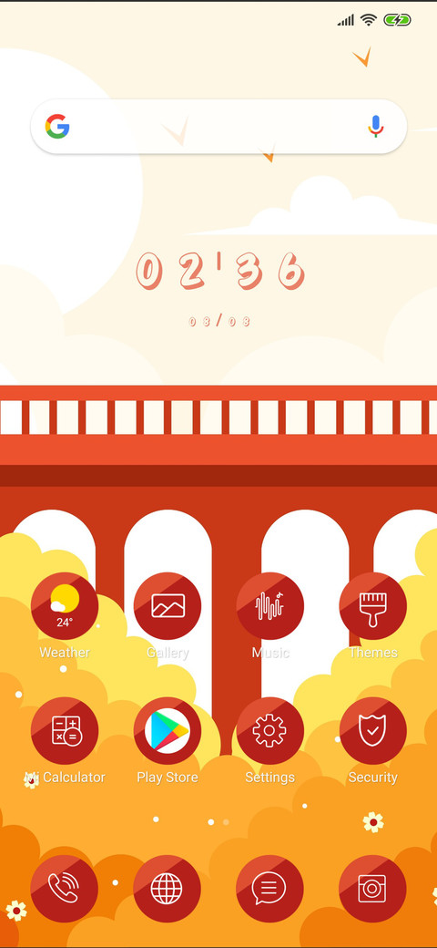 Autumn Bridge_3MDS screenshot