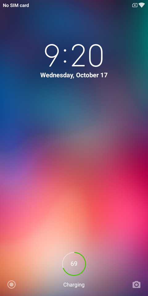 Android P Green screenshot