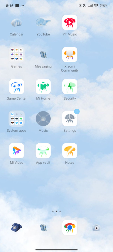 Blue Aesthetic 1 screenshot