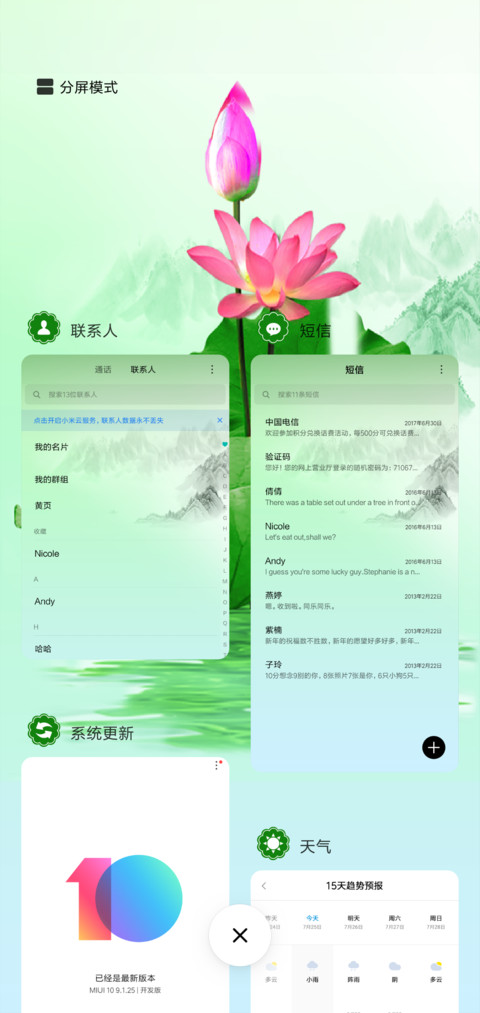 荷花图 screenshot