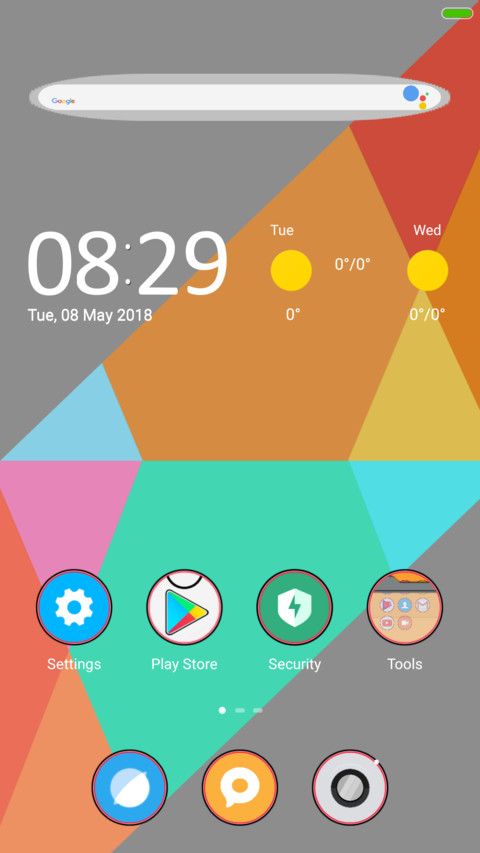 Blue Shades screenshot