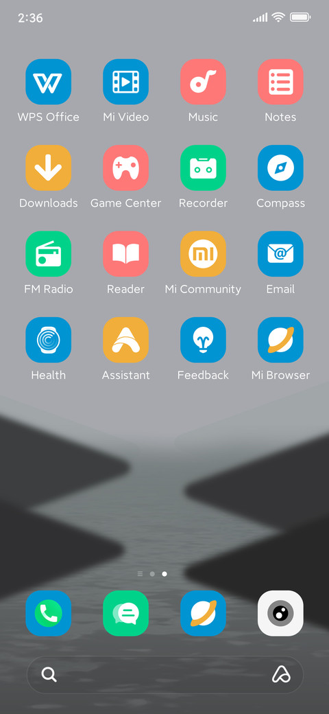 Gray Landscape screenshot