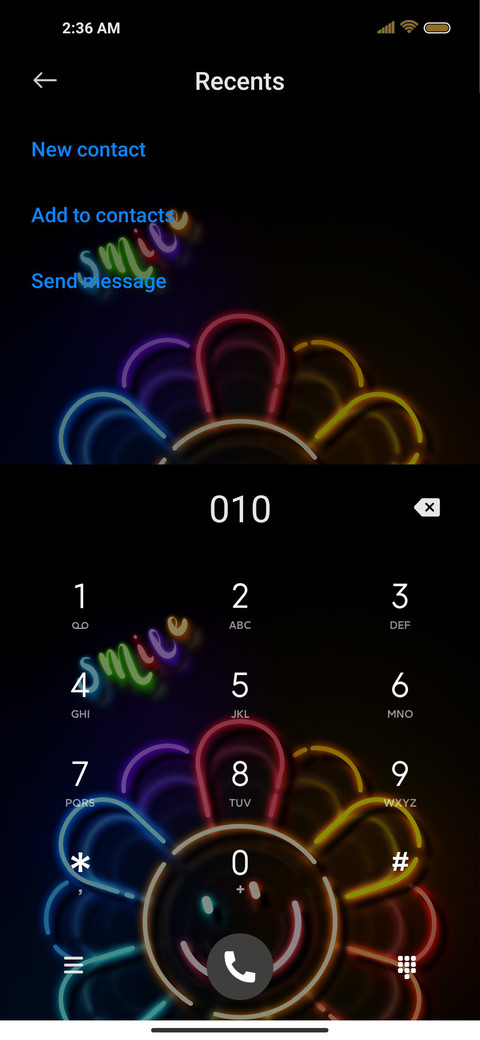 Rainbow sunflower screenshot