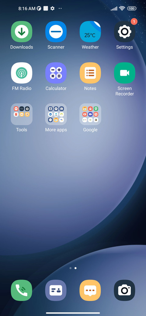 Blue Aperture screenshot