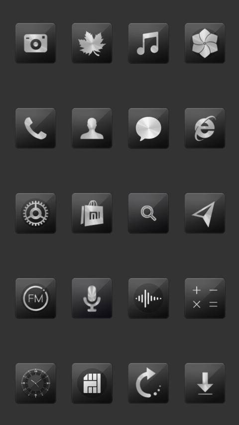 黑与白 screenshot