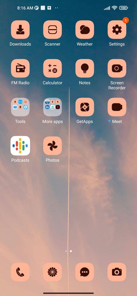 Skypeach screenshot