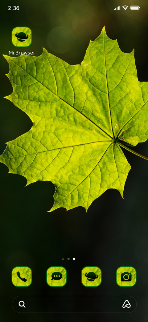 leaves maple screenshot
