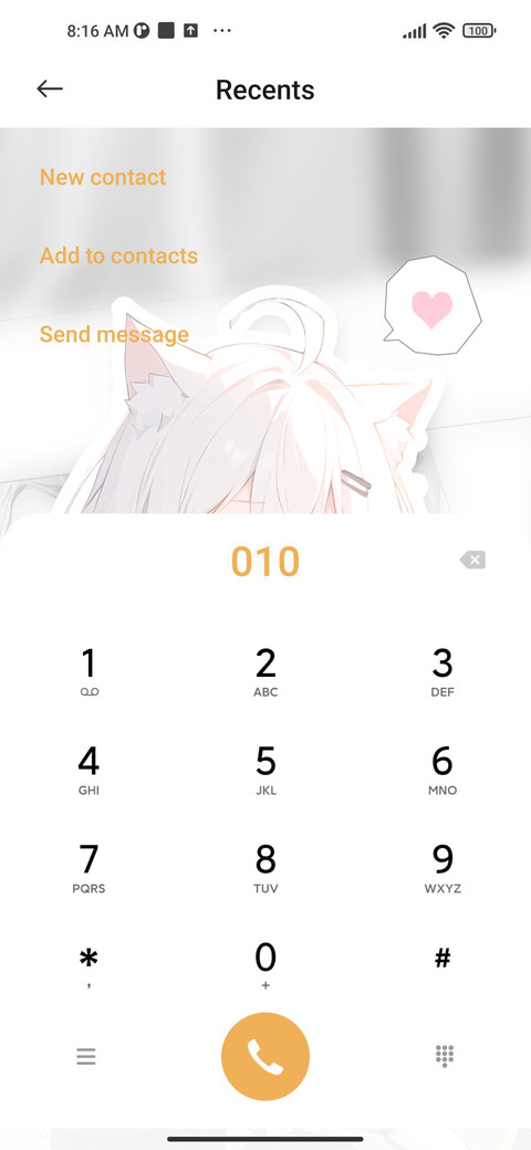 Comic Cute Girl screenshot