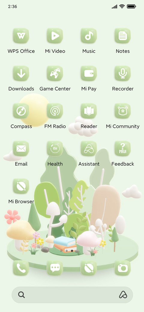 Natural Forest screenshot