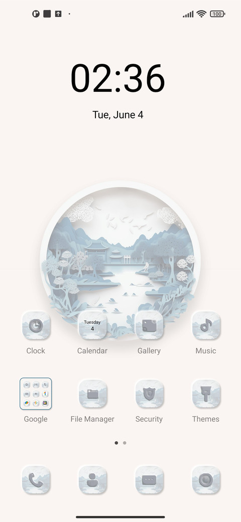 Seasons Paper Art screenshot