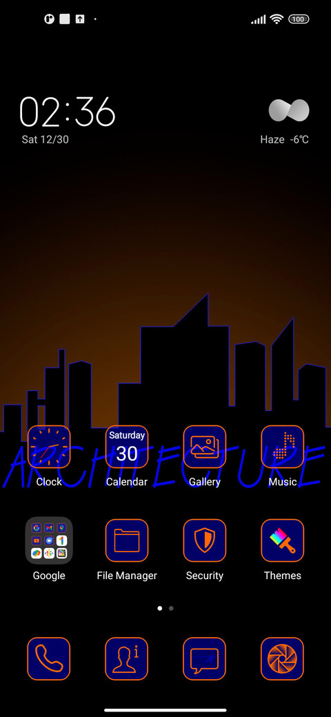 Architecture screenshot