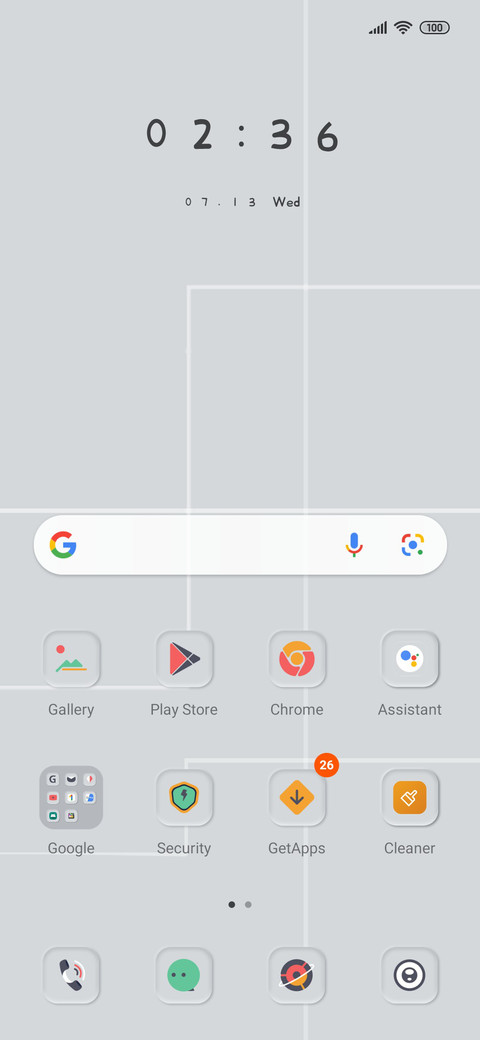 glass cover screenshot