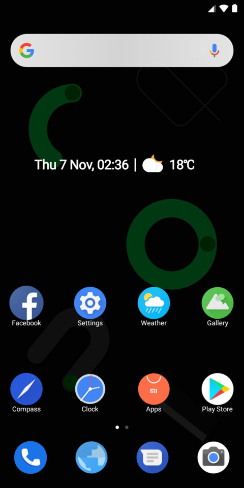 Android 10 screenshot